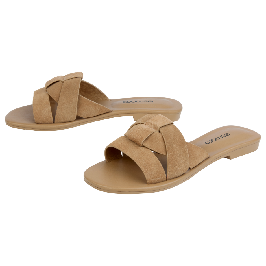 esmara Dames slippers (Bruin, 38) esmara Dames slippers (Bruin, 38) afbeelding 1