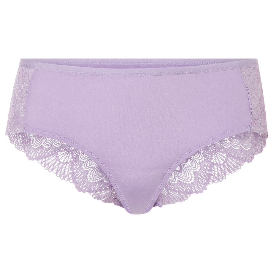 esmara Dames kanten hipster 2 stuks (M (40/42), Lila) afbeelding 1