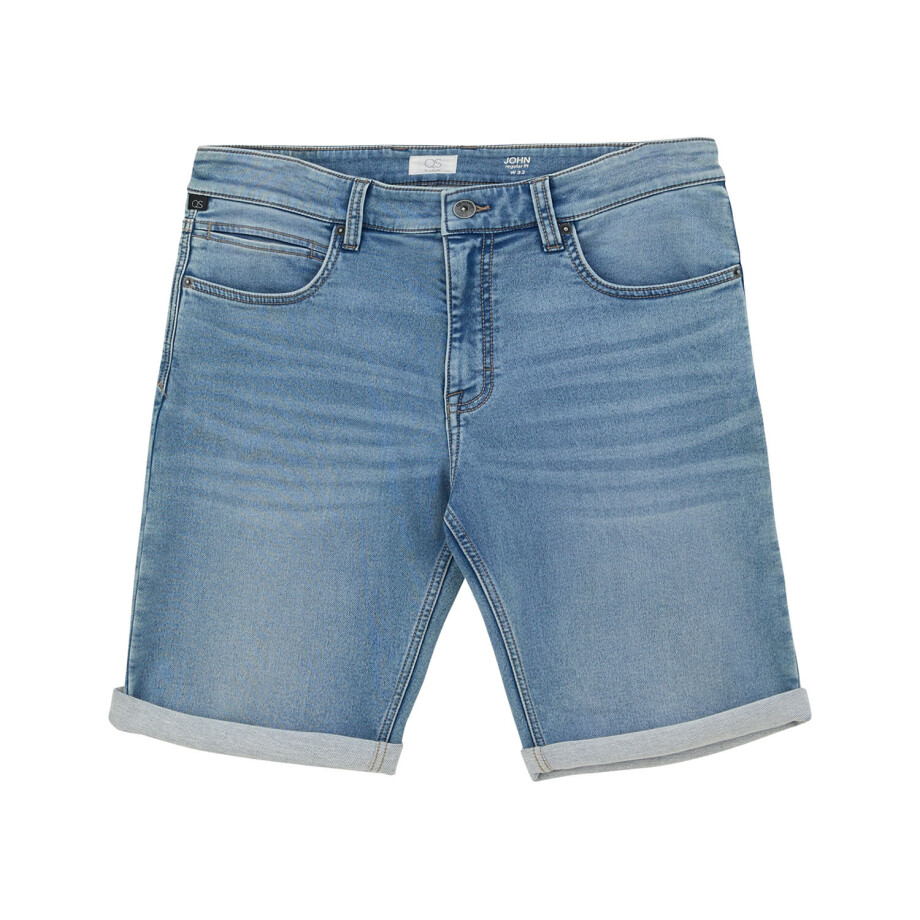 QS by s.Oliver Heren korte spijkerbroek (36, Lichtblauw) afbeelding 1