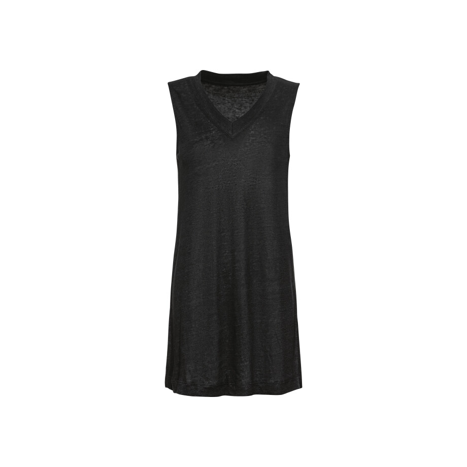 esmara Linnen tanktop (M (40/42), Zwart) esmara Linnen tanktop (M (40/42), Zwart) afbeelding 1