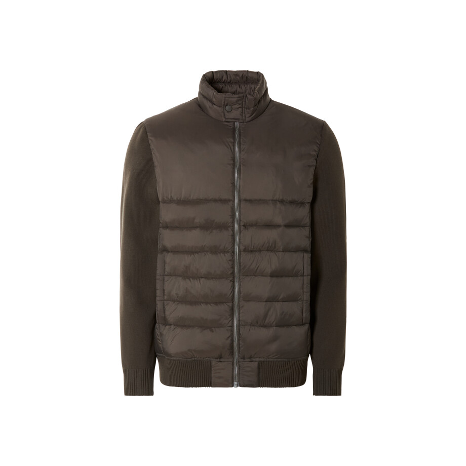 LIVERGY Heren jack (L, Kaki) afbeelding 1