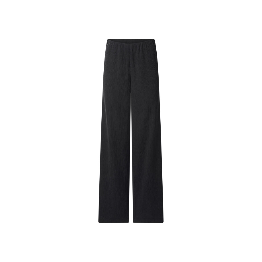 esmara Dames broek - Wide leg (Zwart, M (40/42)) afbeelding 1
