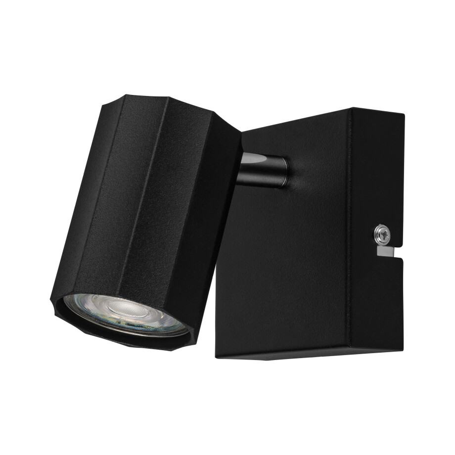 LIVARNO home Plafondlamp (vierkant, zwart) afbeelding 