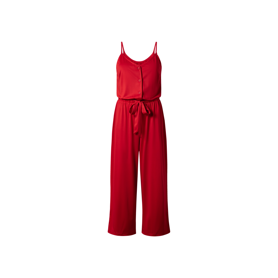 esmara Dames jumpsuit (Rood, L (44/46)) afbeelding 1