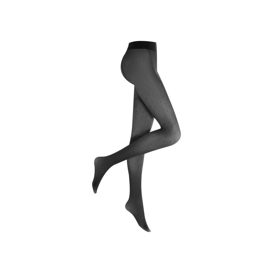 esmara Dames thermopanty 70 DEN (zwarte stippen, L (44/46)) afbeelding 1