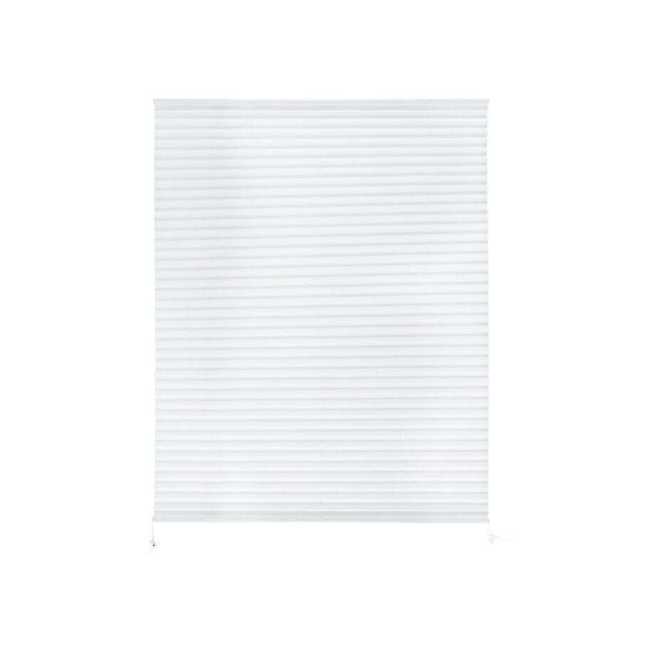 LIVARNO home Plissé gordijn 100 x 130 cm (Wit) afbeelding 1