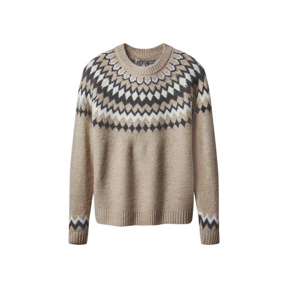 esmara Gebreide dames trui (Beige, M (40/42)) esmara Gebreide dames trui (Beige, M (40/42)) afbeelding 1