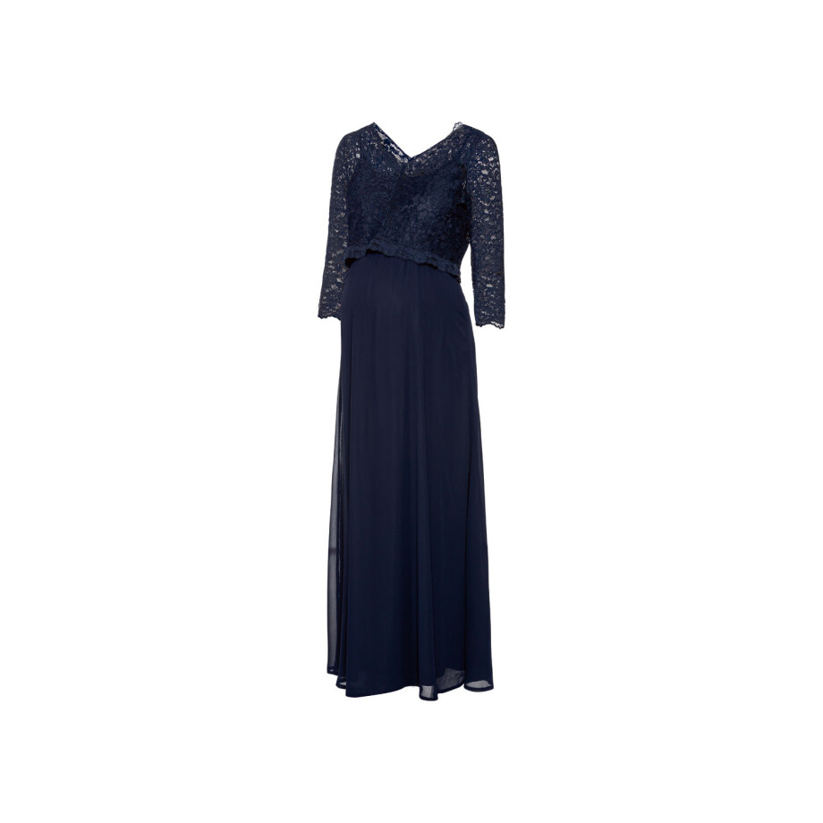 esmara Dames zwangerschapsjurk (S (36/38), Marineblauw) afbeelding 1