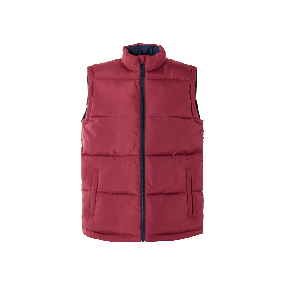 LIVERGY Gewatteerde bodywarmer (M, Rood) LIVERGY Gewatteerde bodywarmer (M, Rood) afbeelding 1