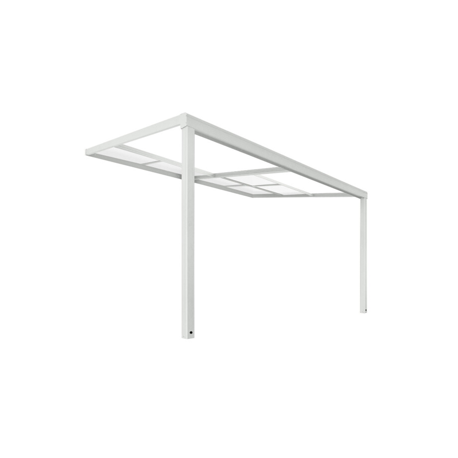 HOME DELUXE Terrassenoverkapping SOLIS DELUXE, verschillende maten. (390 x 295 cm, Wit) afbeelding 1