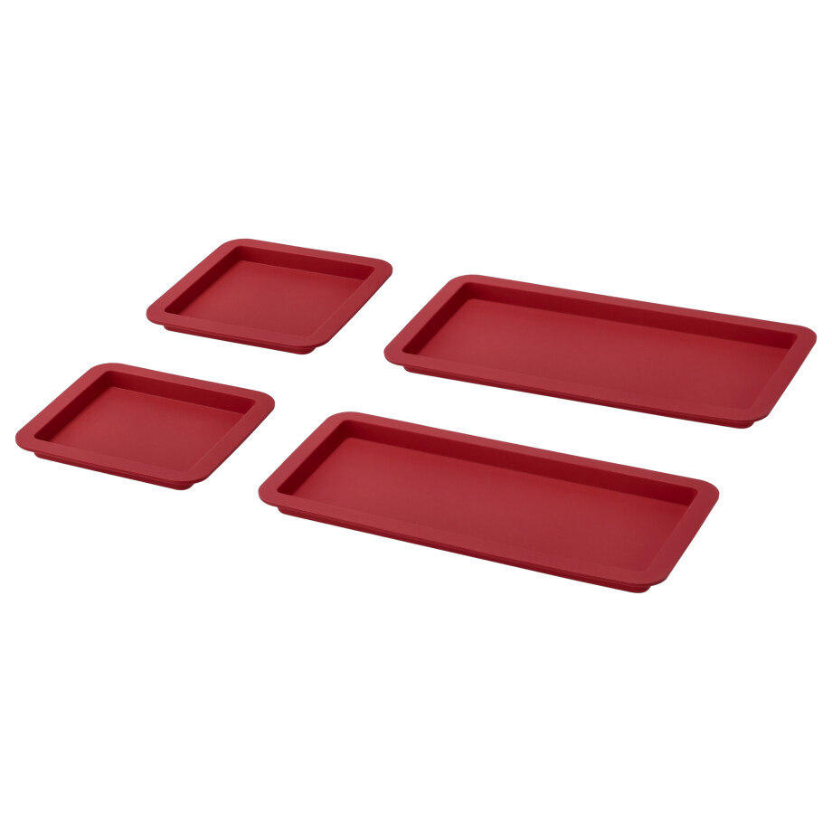 SILVERCREST Siliconen bakaccessoires (Bakmat set van 4) afbeelding 