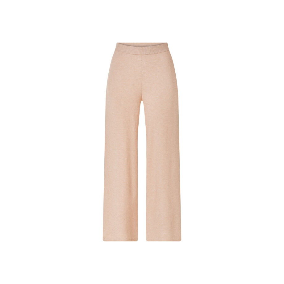 esmara Gebreide dames broek (L (44/46), Beige) afbeelding 1