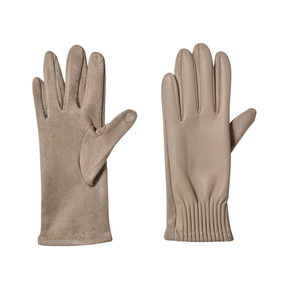 esmara Dames handschoenen (Beige, 7) afbeelding 1