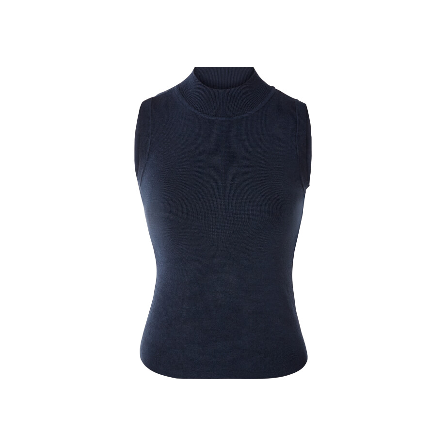 esmara Dames gebreide top (L (44/46), Marineblauw) afbeelding 1