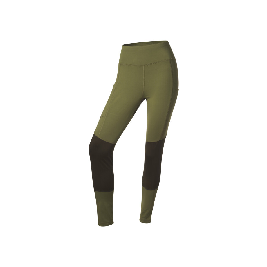 CRIVIT Dames thermo sportlegging (M (40/42), Groen) afbeelding 1