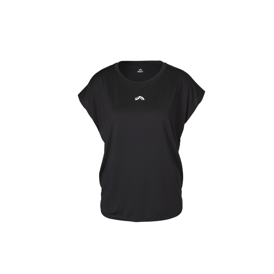 CRIVIT Dames sportshirt met koeltechnologie (Zwart, L (44/46)) afbeelding 1