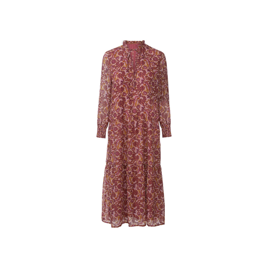 ESMARA Maxi-jurk (Rood/bruin, 36) ESMARA Maxi-jurk (Rood/bruin, 36) afbeelding 1