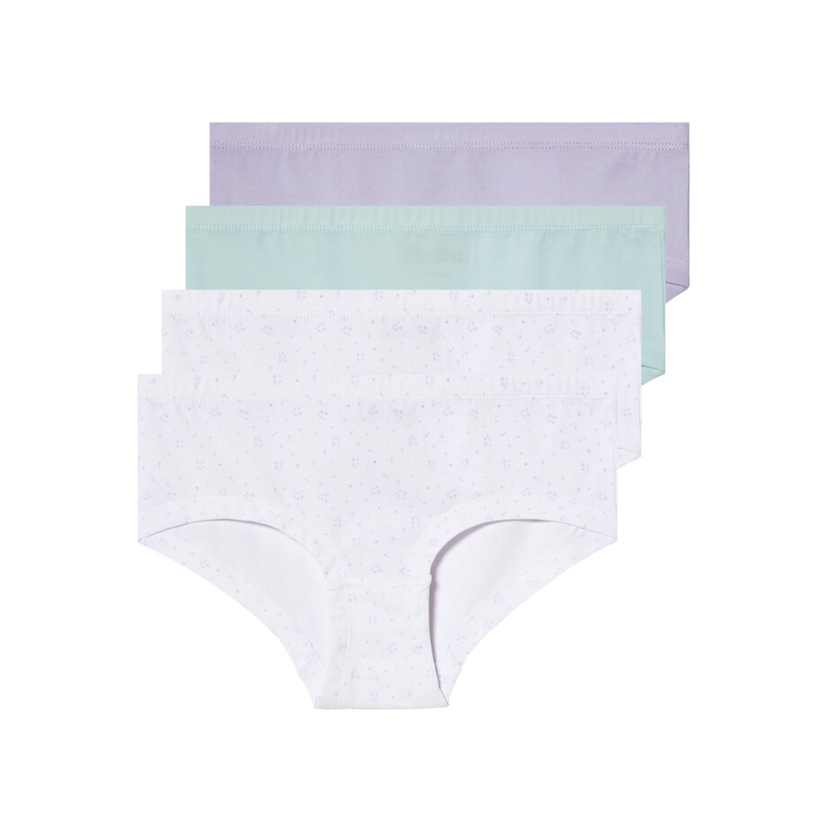 pepperts! 4 kinder hipsters (134/140, Lila/blauw) afbeelding 1