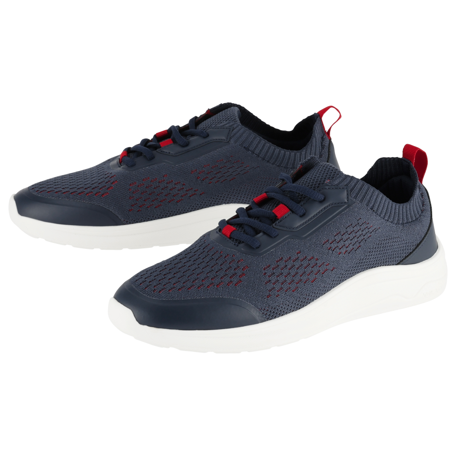 esmara Heren schoenen (Donkerblauw/rood, 42) afbeelding 1