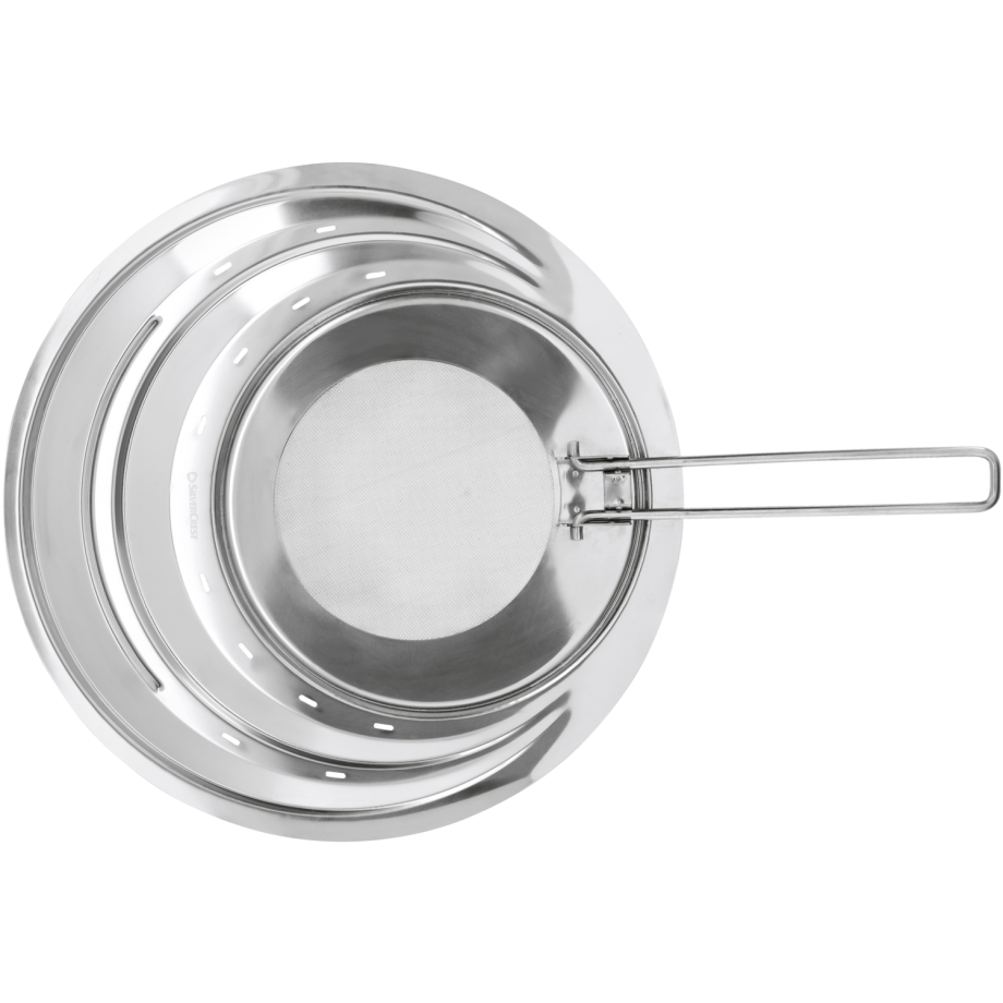 SILVERCREST RVS spatdeksel voor pannen, Ø30 cm afbeelding 