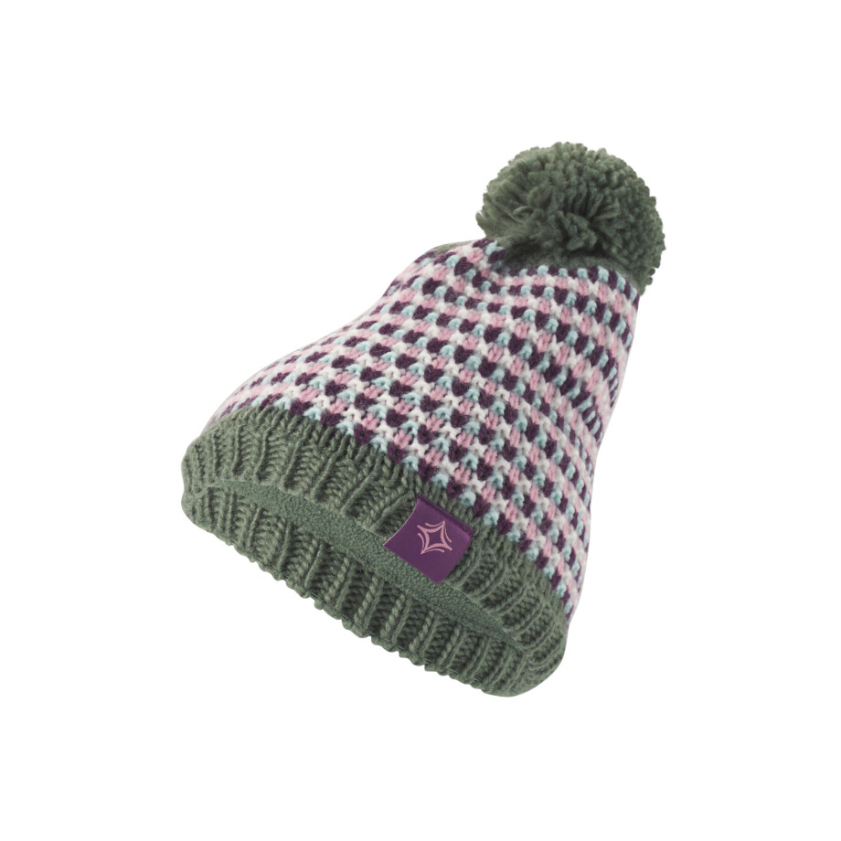 CRIVIT Gebreide kinder muts (152/164, Groen) afbeelding 1