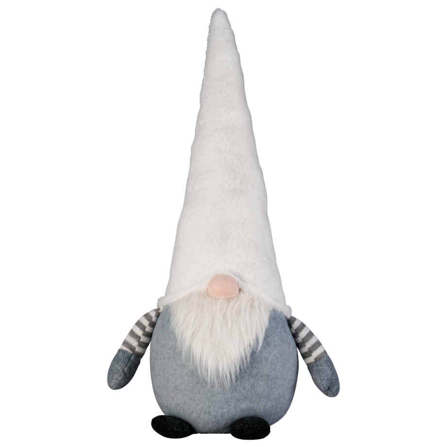 LIVARNO home Kerstdecoratie kabouter XXL (witte puntmuts) afbeelding 1