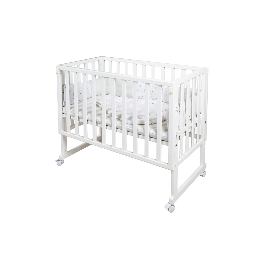 roba 3-in-1 co-sleeper babybed Safe Asleep (Wit) afbeelding 1