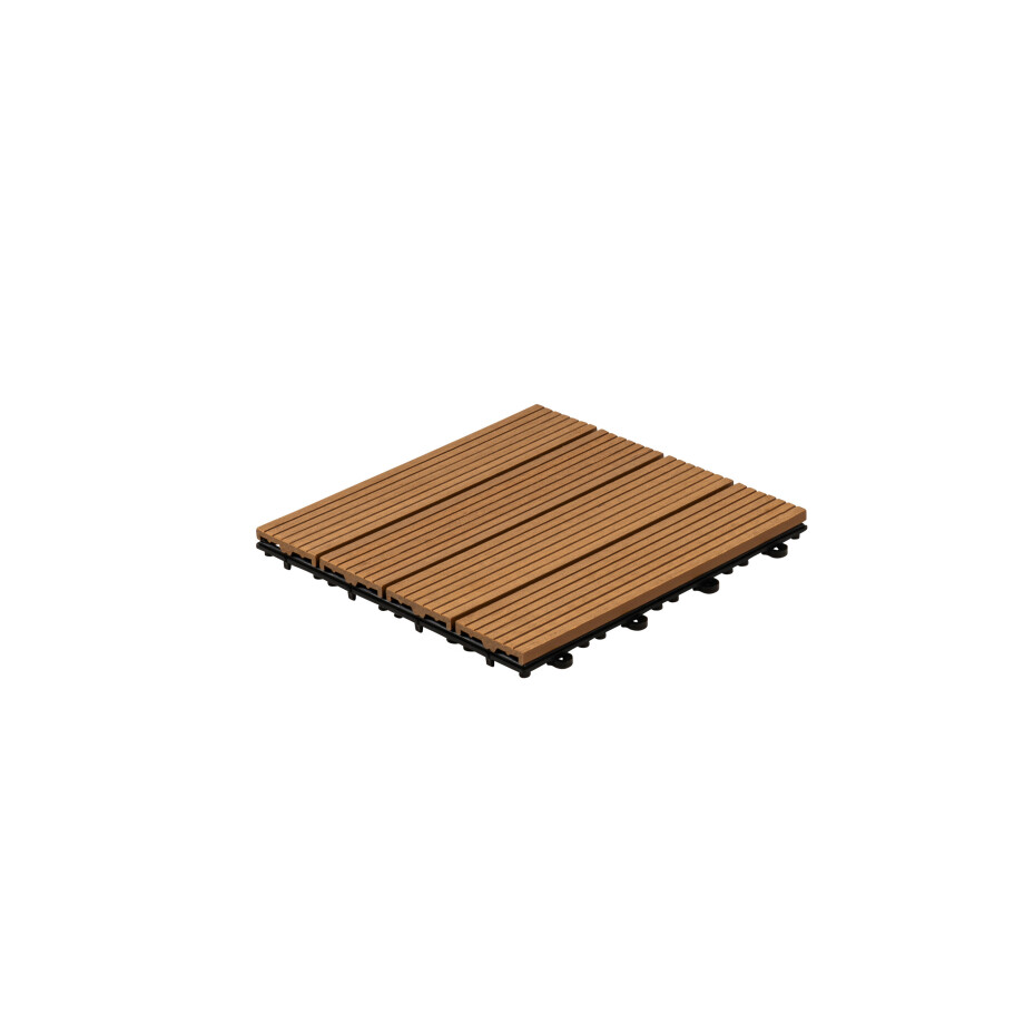HOME DELUXE Terrastegels (1m², Teak) afbeelding 1