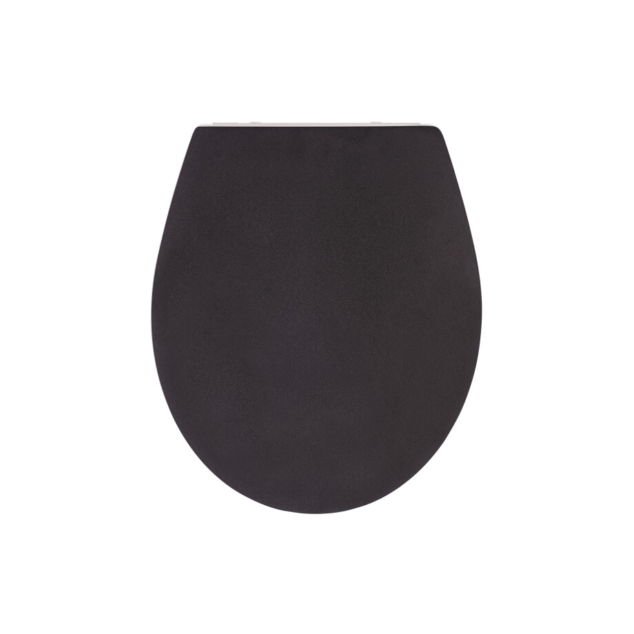 Wenko WC-bril (zwarte deksel) Wenko WC-bril (zwarte deksel) afbeelding 1