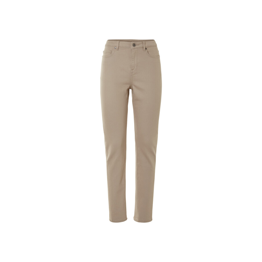 esmara Dames jeans - Straight Fit (zand denim, 42 (normale lengte)) afbeelding 1