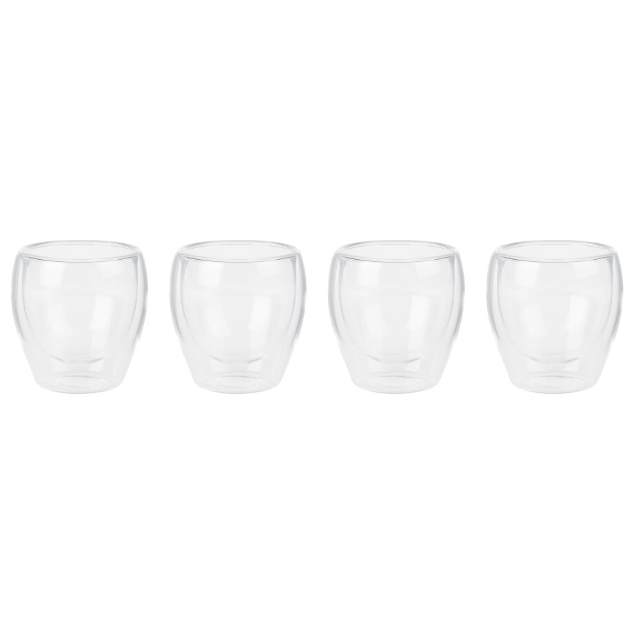 SILVERCREST Dubbelwandige glazen (Espresso, 4 stuks) afbeelding 1