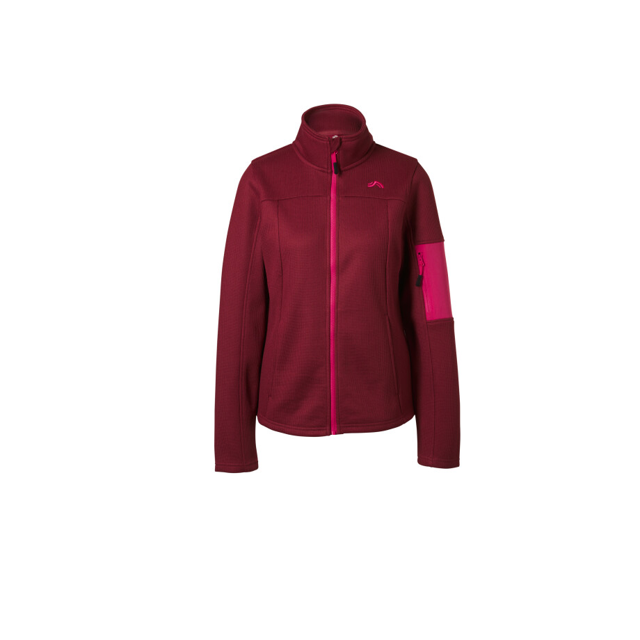 CRIVIT Dames fleecevest (Rood, S (36/38)) afbeelding 1