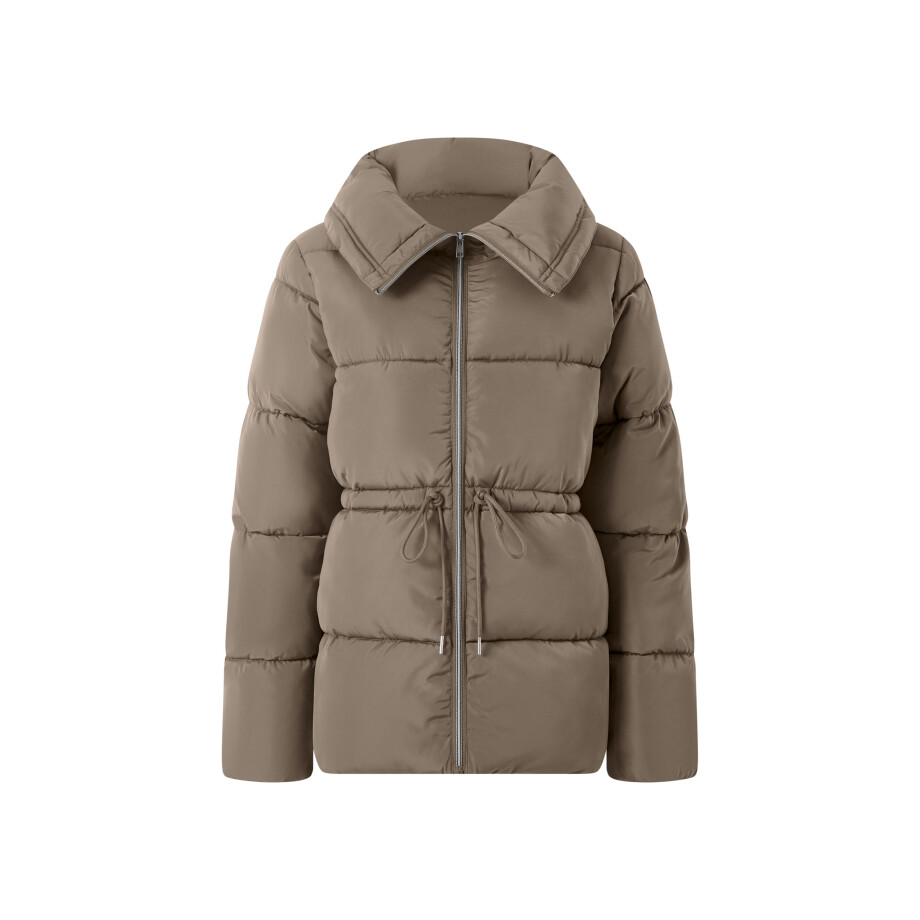ESMARA Dames premium gewatteerde jas (Beige, XL (48/50)) afbeelding 1