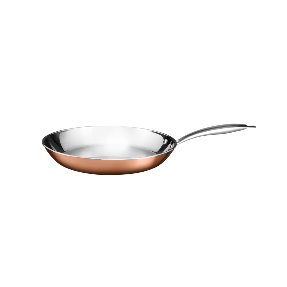 SILVERCREST RVS koekenpan met koperlaag, Ø28 cm SILVERCREST RVS koekenpan met koperlaag, Ø28 cm afbeelding 1