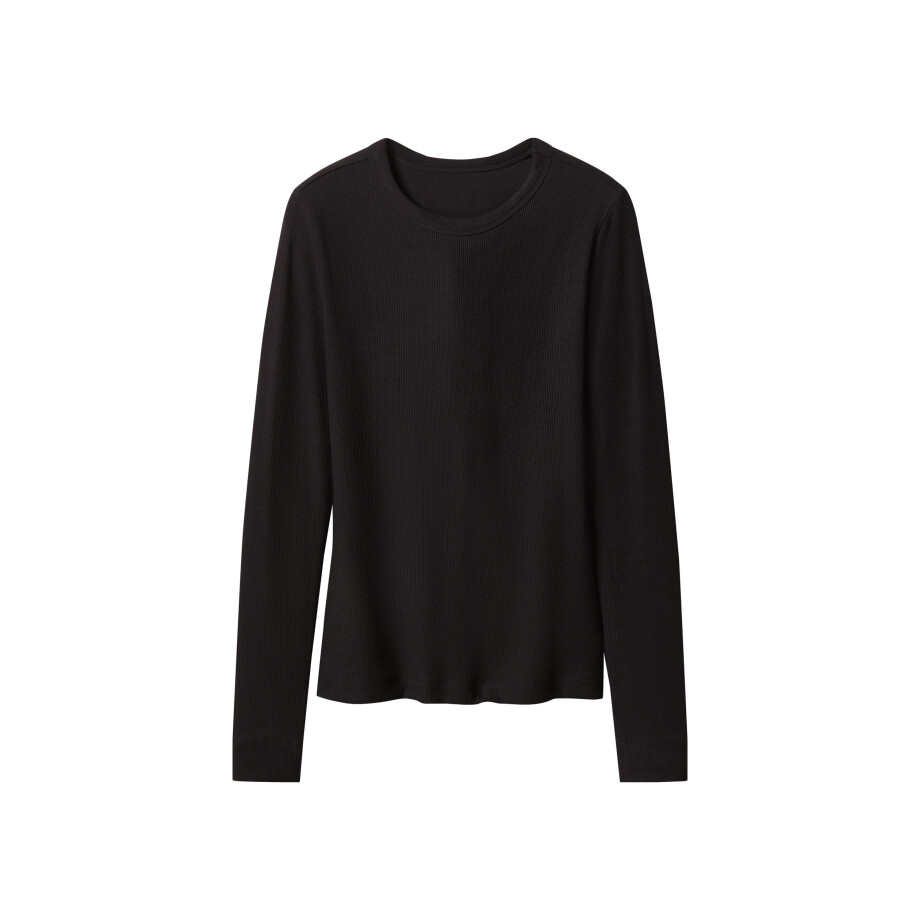 esmara Dames shirt (Zwart, S (36-38)) afbeelding 1