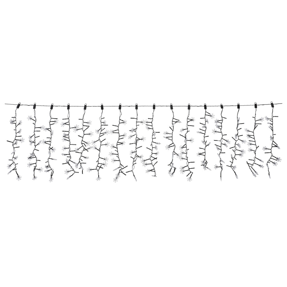 LIVARNO home Lichtsnoer (Sneeuwvlokken - koud wit) LIVARNO home Lichtsnoer (Sneeuwvlokken - koud wit) afbeelding 1