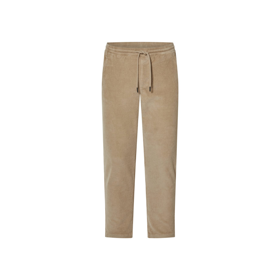 ESMARA MEN Heren corduroy broek, slim fit, met normale taillehoogte. (Beige, L(52/54)) ESMARA MEN Heren corduroy broek, slim fit, met normale taillehoogte. (Beige, L(52/54)) afbeelding 1