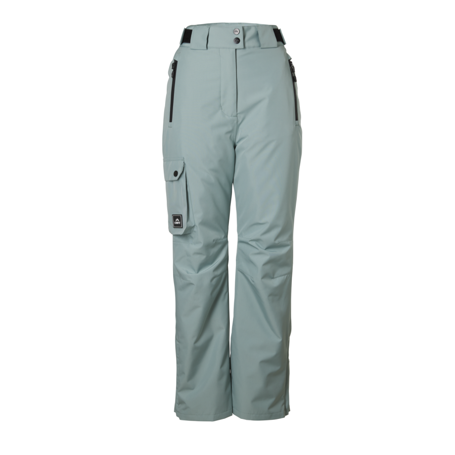 CRIVIT Dames ski- en snowboardbroek, Freeride (Blauw, 38) afbeelding 1