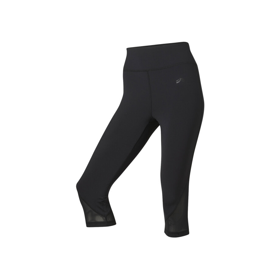 CRIVIT Dames driekwart sportlegging (Zwart, S (36/38)) afbeelding 1