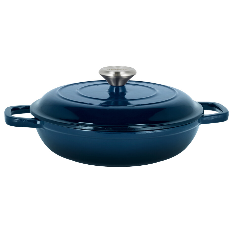 SILVERCREST Gietijzeren hapjespan, Ø25 cm (Blauw) SILVERCREST Gietijzeren hapjespan, Ø25 cm (Blauw) afbeelding 1