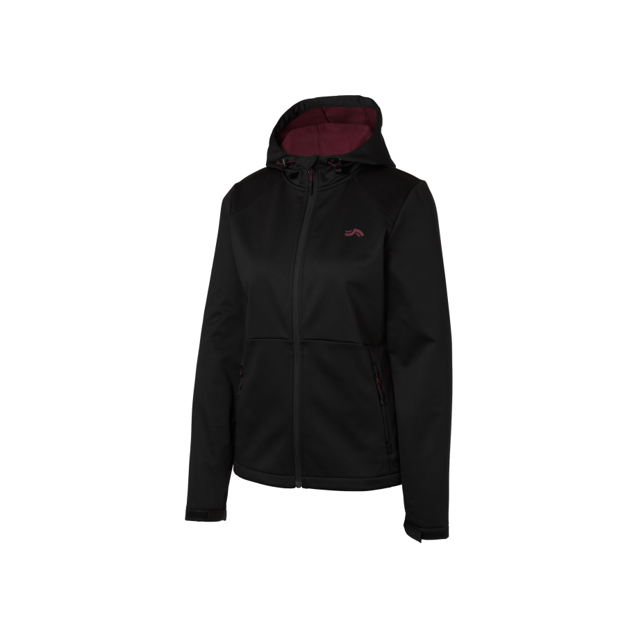 CRIVIT Dames softshell jas (Zwart, M (40/42)) afbeelding 1
