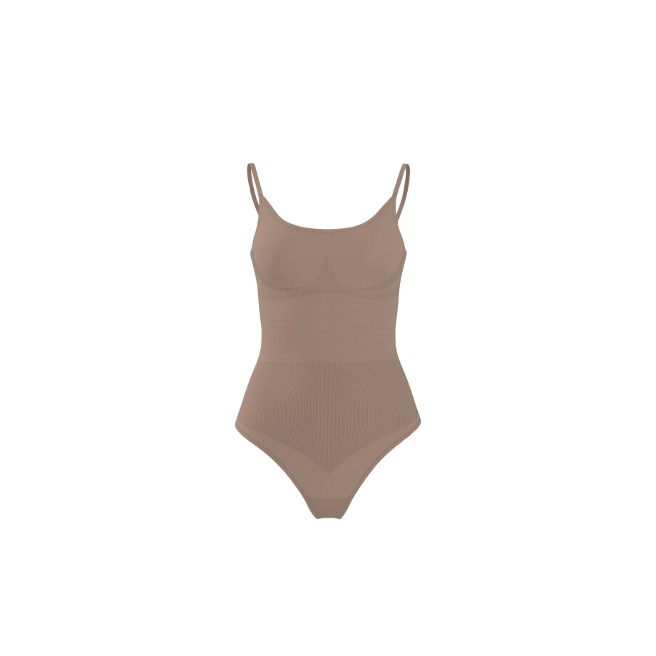 ESMARA Corrigerende dames body, seamless (Beige, L (44/46)) afbeelding 1