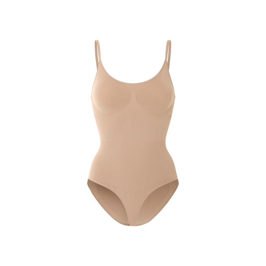 esmara Dames corrigerende body (Beige, XL (48/50)) afbeelding 1