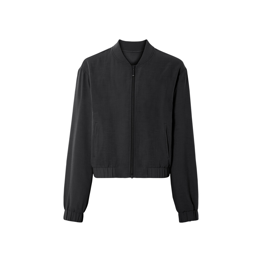 esmara Dames bomberjack (zwart, XS (32/34)) afbeelding 1