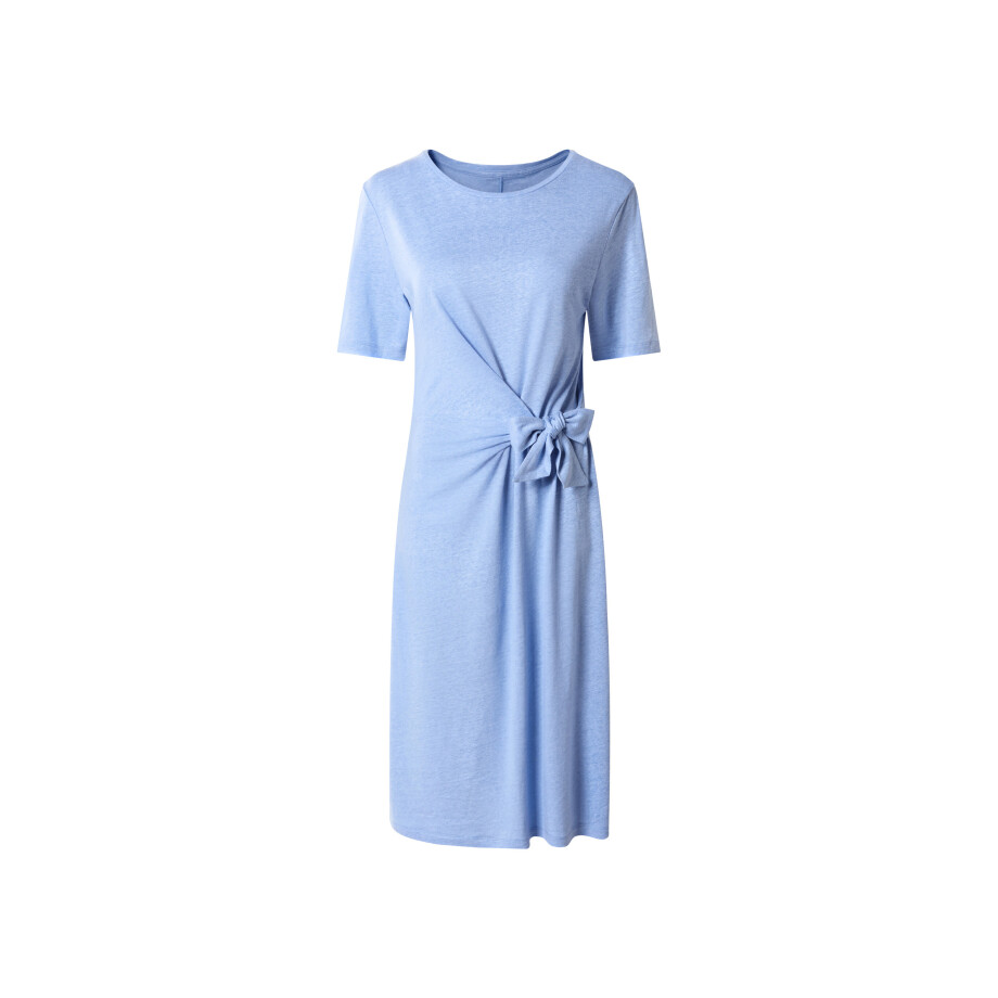 ESMARA Linnen dames jurk (Blauw, XS (32/34)) ESMARA Linnen dames jurk (Blauw, XS (32/34)) afbeelding 1