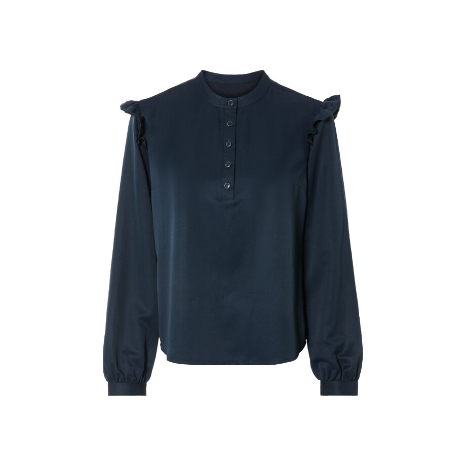 esmara Dames blouse (Marineblauw, 46) afbeelding 1