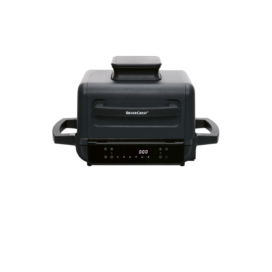 SILVERCREST KITCHEN TOOLS Heteluchtfriteuse met grill- en rookfunctie afbeelding 