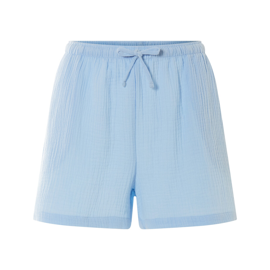 esmara Korte mousseline dames broek (Lichtblauw, M (40/42)) esmara Korte mousseline dames broek (Lichtblauw, M (40/42)) afbeelding 1