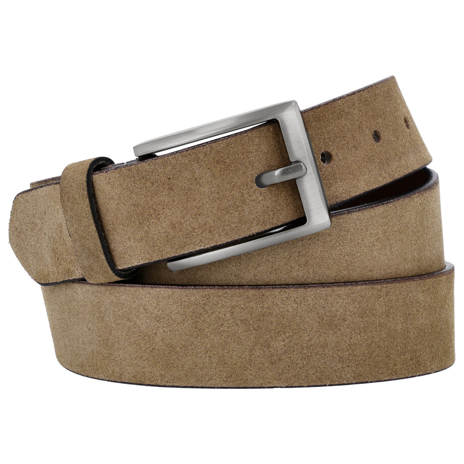 ESMARA MEN Leren riem (Beige, 105) afbeelding 1