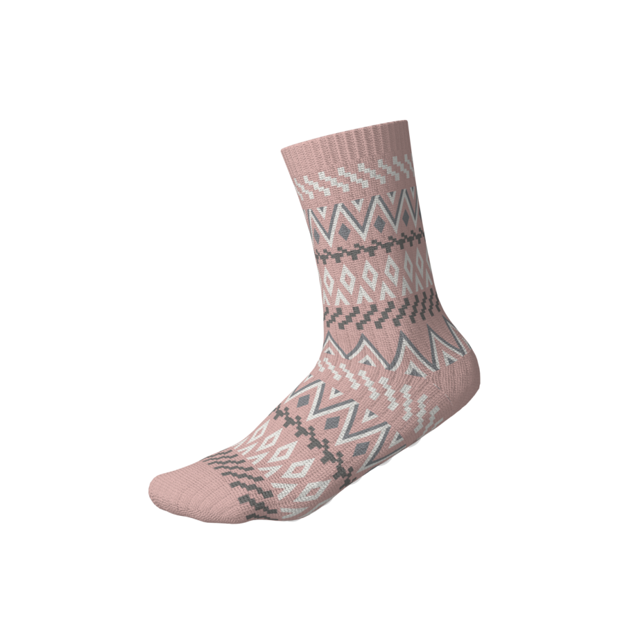 ESMARA 2 Paar thermosokken, met siliconen noppen (Roze, 35-38) afbeelding 1
